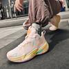 Basketball Shoes Couple Mesh High-top Sports Shoes Youth Sports Cement Ground Actual Combat Training Game Shoes Men