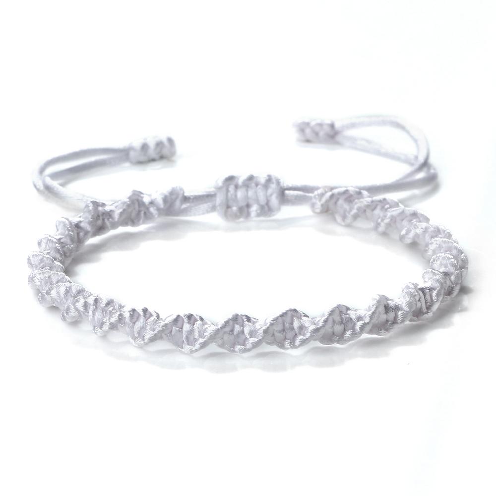 Multicolor Rope Lucky knots Bracelets Women Men Charm Woven Handmade Bangles Braided Adjustable Size Buddhism Jewelry Pulseras