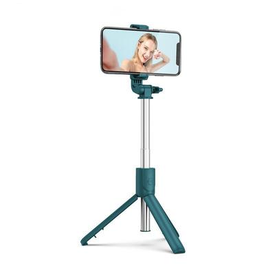Bluetooth Wireless Selfie Stick Mini Tripod Extendable Monopod with Fill Light Remote Shutter For IOS Android Phone