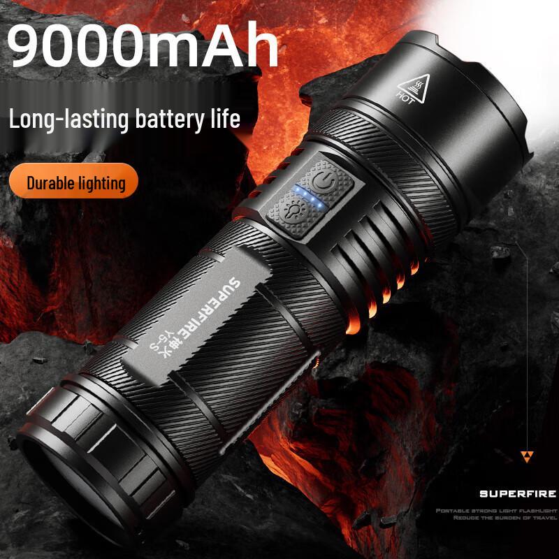 Shenhuo Y5-S High-Power Rechargeable LED Flashlight