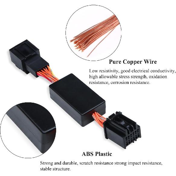 Upgrade Auto Start Stop Eliminator Compatible for Jeep Wrangler JL JLU JT Gladiator Accessories 2018-2023, Car Stop Start Engine System