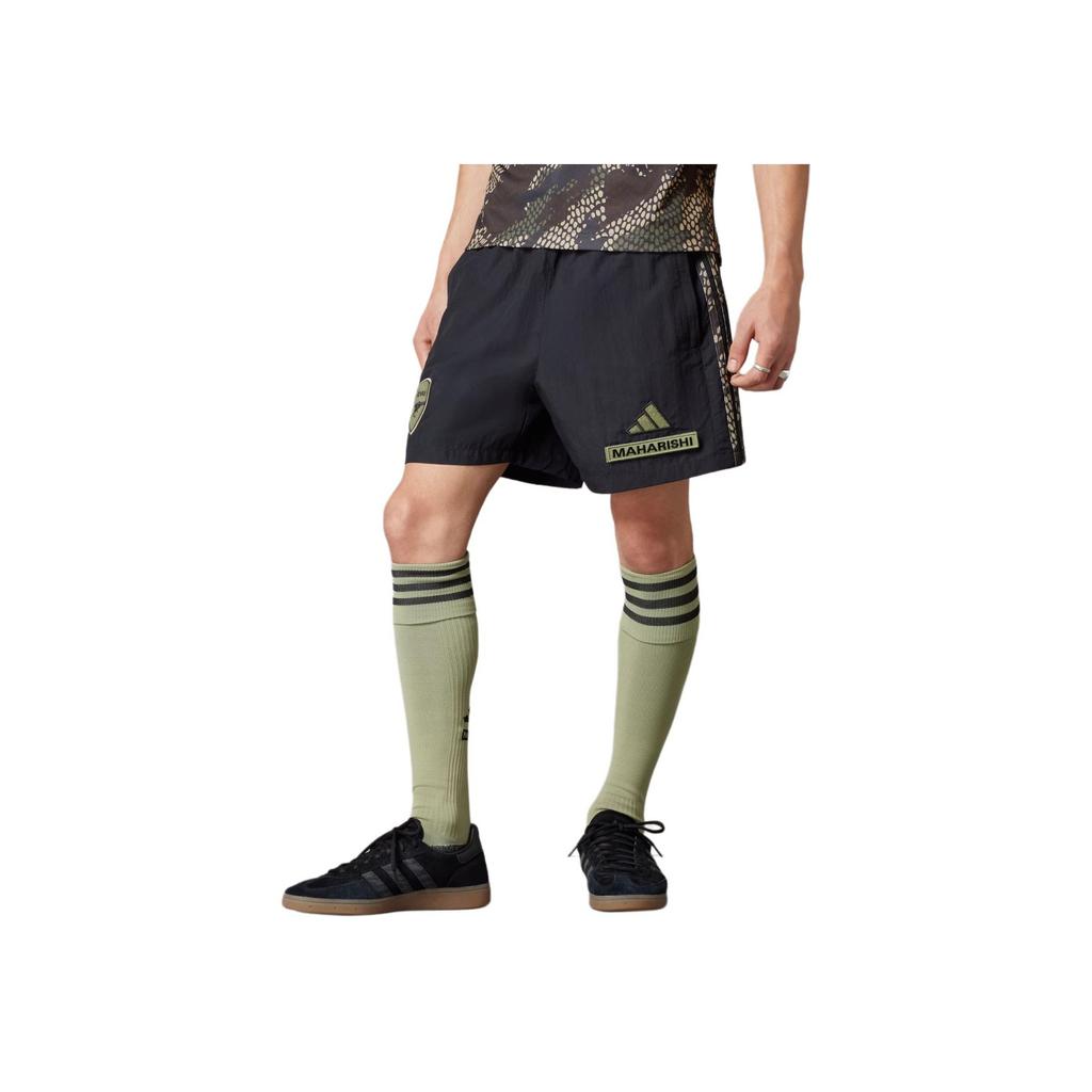 Adidas X Maharishi Arsenal Condivo 23 Training Football Shorts Men Shorts Black IN4751