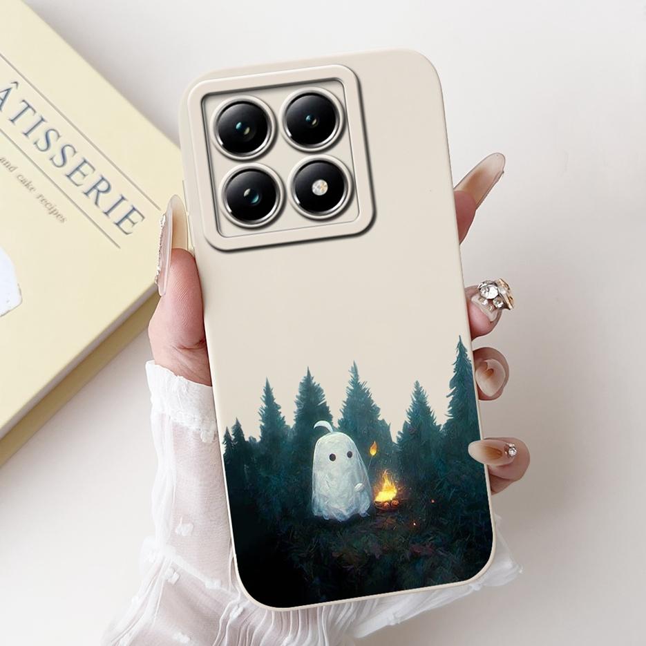 Für Xiaomi Mi 14T Pro Hülle Einzigartige Bonbon-Lackierte Abdeckung Stoßfeste Handyhülle Für Xiaomi 14T Pro Mi14T 5G Weiche Hüllen Hülle Stoßfänger