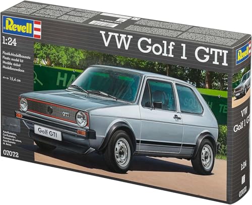 German Revell 1/24 VW Golf 1 GTI 07072 Plastic Model