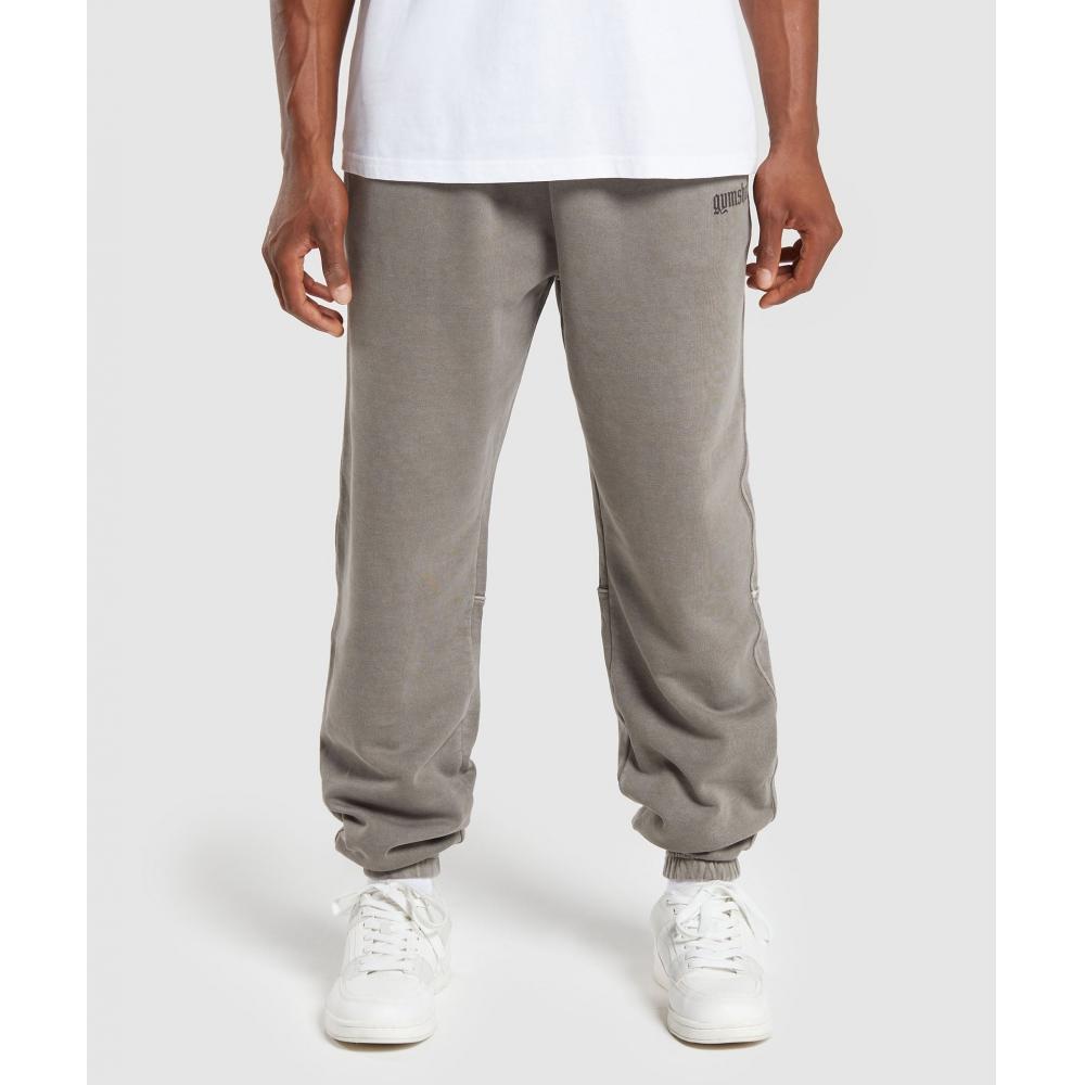 

GYMSHARK Тяжелые джоггеры Camo Brown A4A8C NB4S