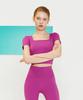 Xexymix Gela Intention Square Crop Top Magenta Haze