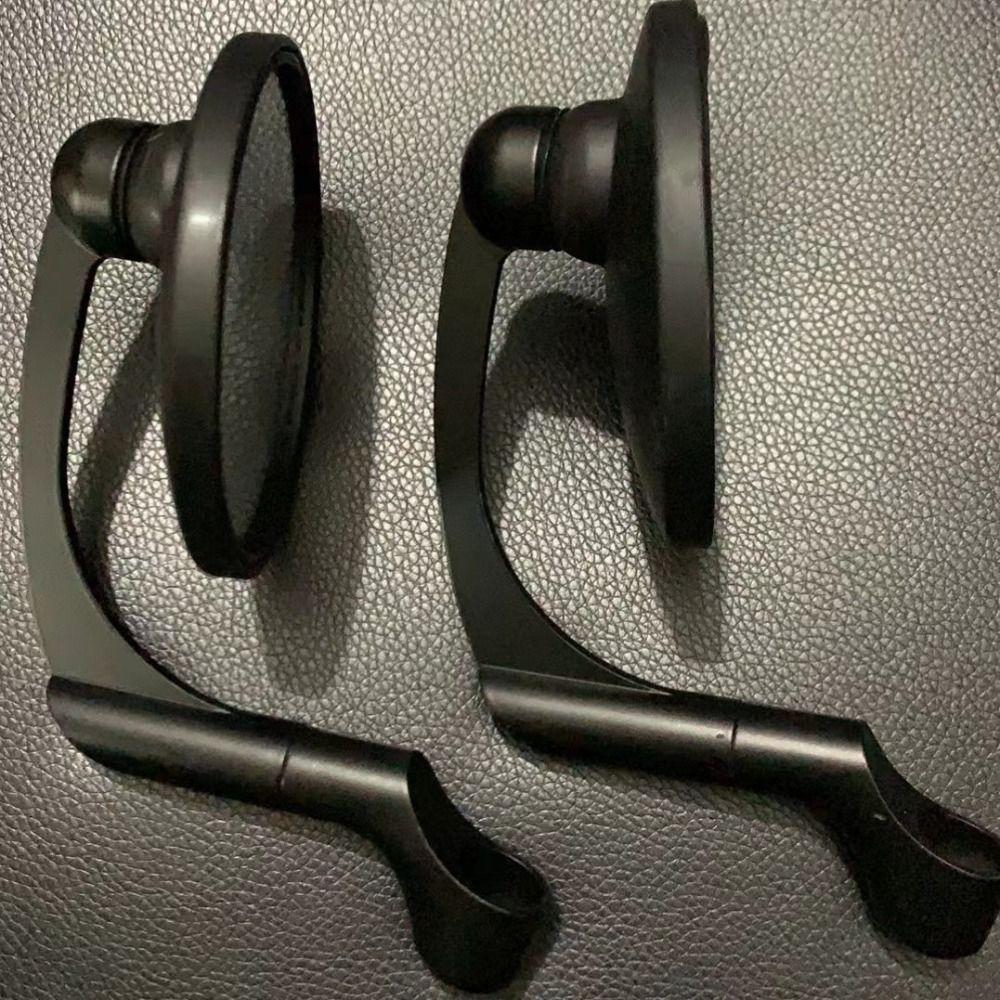 

Round Side Mirrors Silver Handle Bar End Mirrors Vintage Reflector Universal