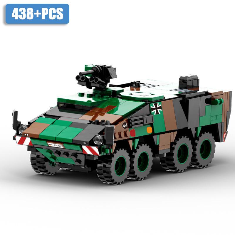 Blocuri de construcție Vehicul blindat DANA-M2 M142 HIMARS Boxer din Al Doilea Război Mondial Militare DIY VPK-7829 BTR-4 Tanc IFV Cărămizi Jucării Cadouri de Crăciun