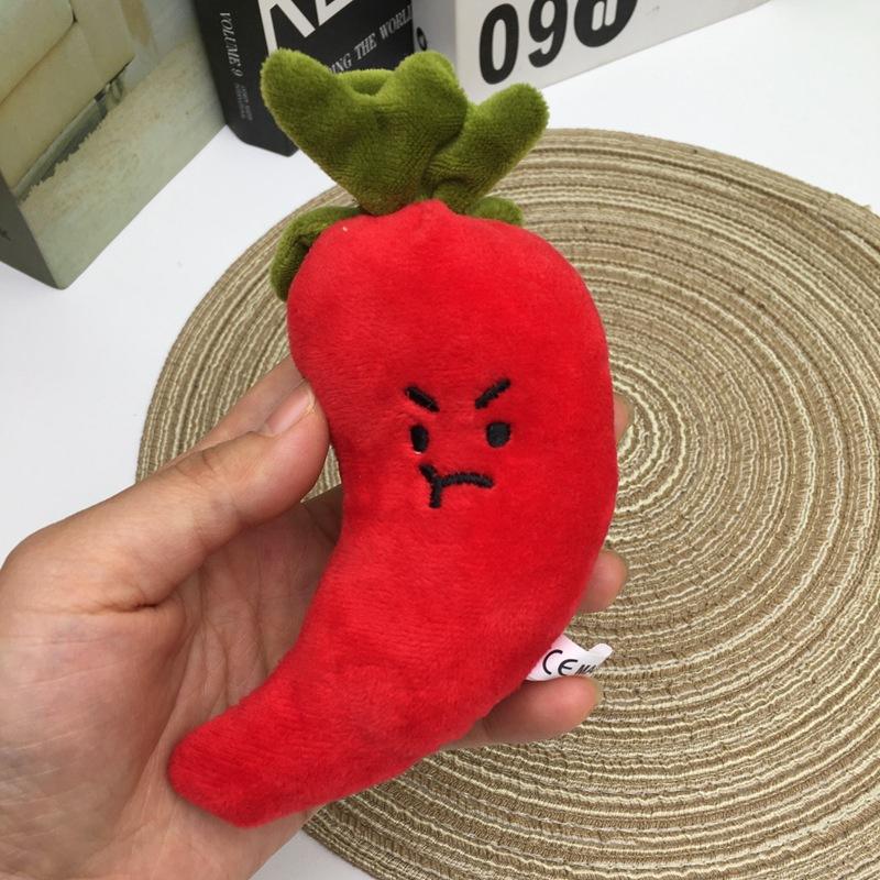 Cute Ginger Onion Garlic Plush Keychain Funny Vegetable Doll Bag Pendant Creative Gift For Wife