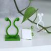 10/20pcs  Self-Adhesive Plant Climbing Wall Clips for Vines, Indoor/Outdoor Decoration, Invisible Wire Fixing, Garden Wall Clip Support