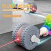 Electronic Infrared Laser Teaser With Mouse Tail Interactive Cat Teaser Ball  Self Entertaining