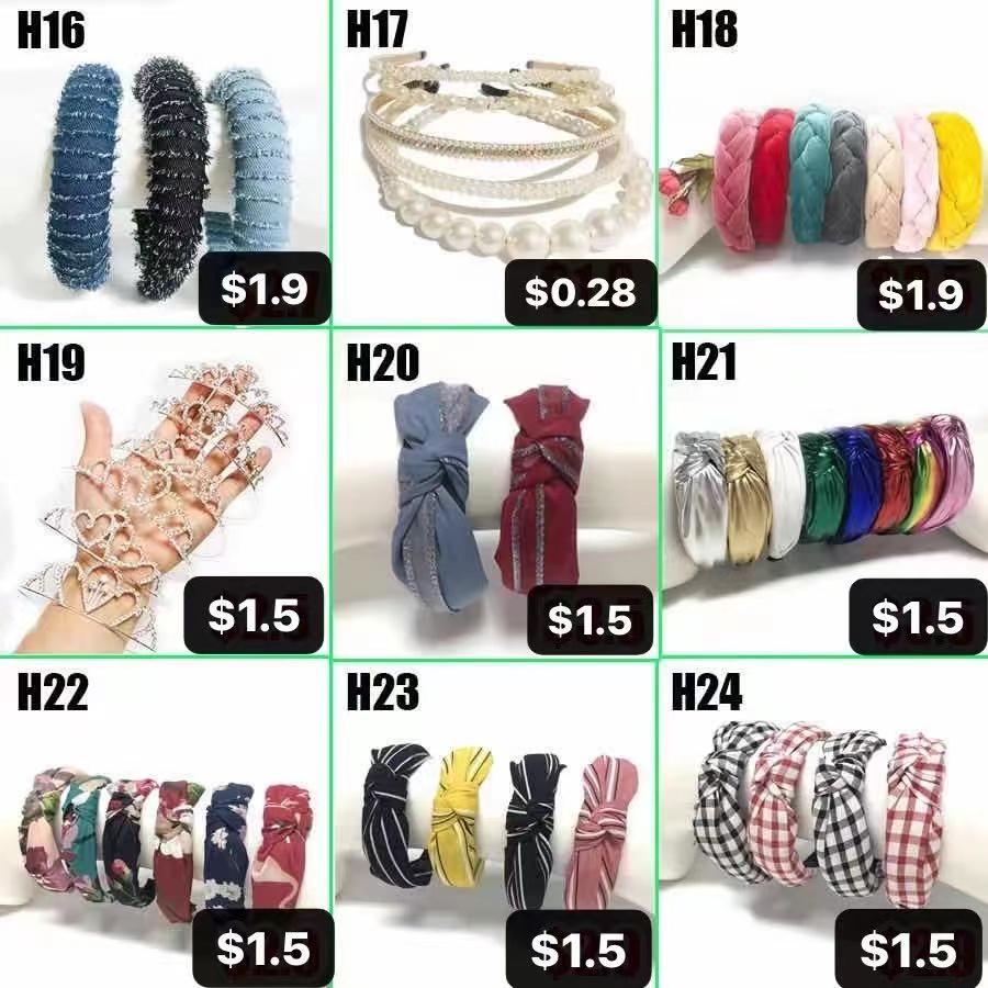 China Vendor Luxury Thick Bedazzled Padded Bling Diamond Rhinestone Headbands Designer Headbands