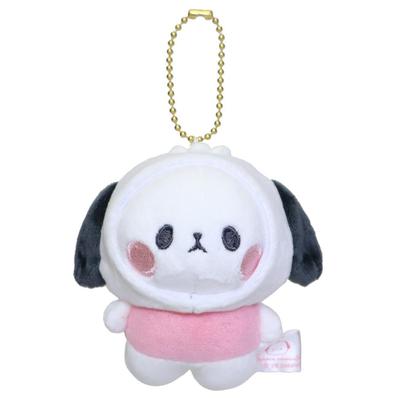 [Kamio Japan] Sanrio karakterek x Mochimochi Panda [Plüssfigura] Kulcstartó plüssfigura / Pochacco Sanrio