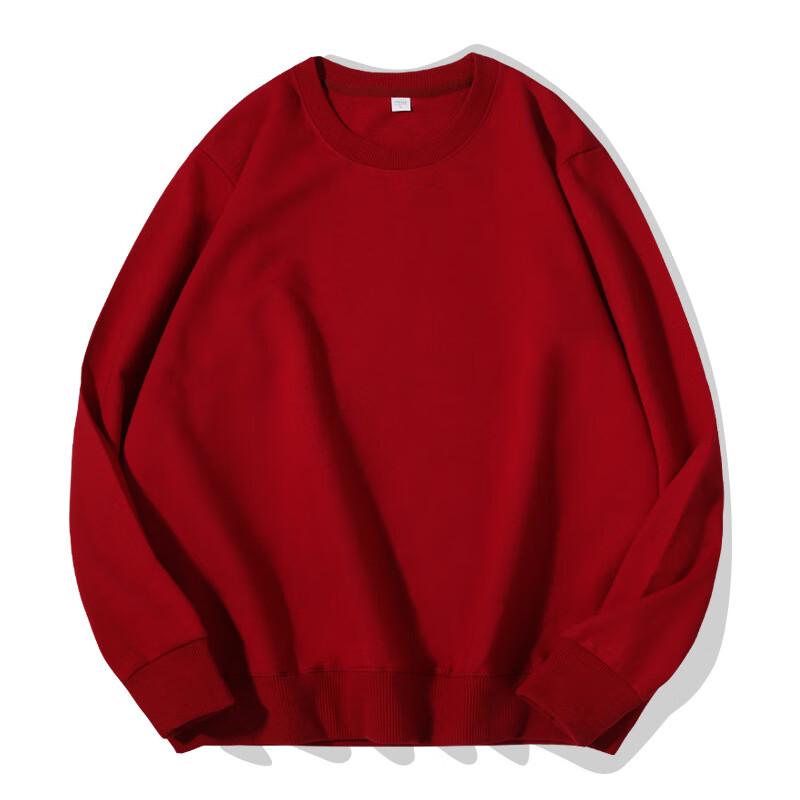 Unisex BFS04-798 260g Solid Crewneck Terry Sweatshirt