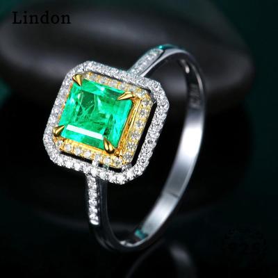 Lindon Classic Copper Alloy Zircon Ring Ladies Jewelry Wedding Promise Party Gift