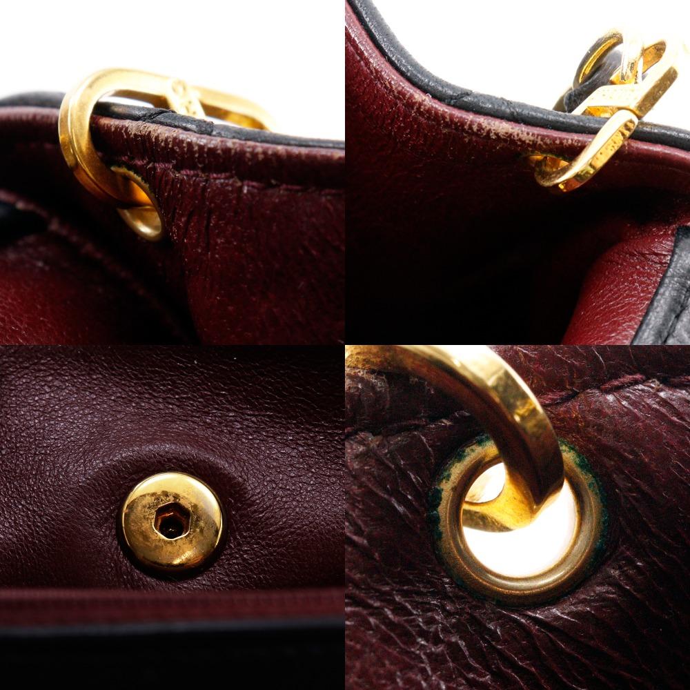 CHANEL Matelasse Shoulder Bag ChainShoulder vintage black lambskin Women Used