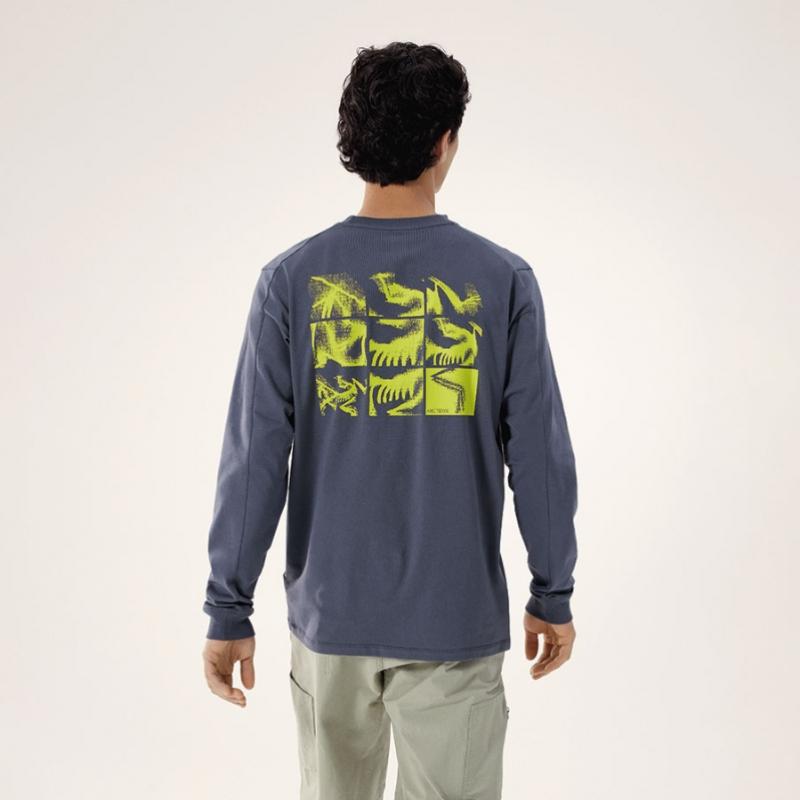 Arcteryx Men S Crag Sl Cotton Bird Tile Shirt lS Le1221597935
