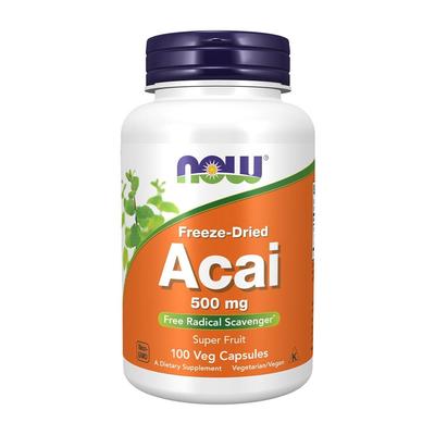 Freeze-Dried Acai 500 Mg, 100 Veg Capsules