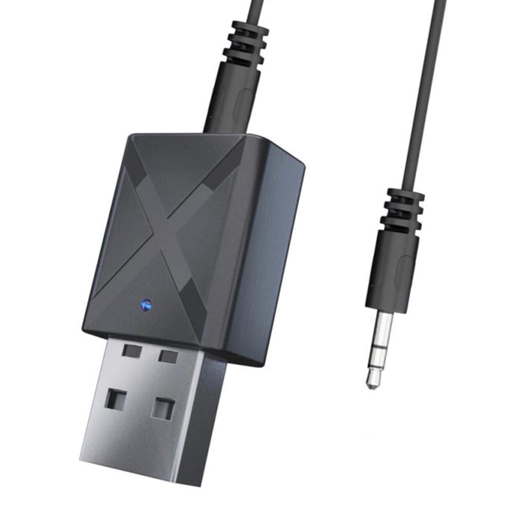 KN320 Ljudadapter USB BT 2 i 1 Sändare/mottagare Adapter Mini Bärbar hörlursljud