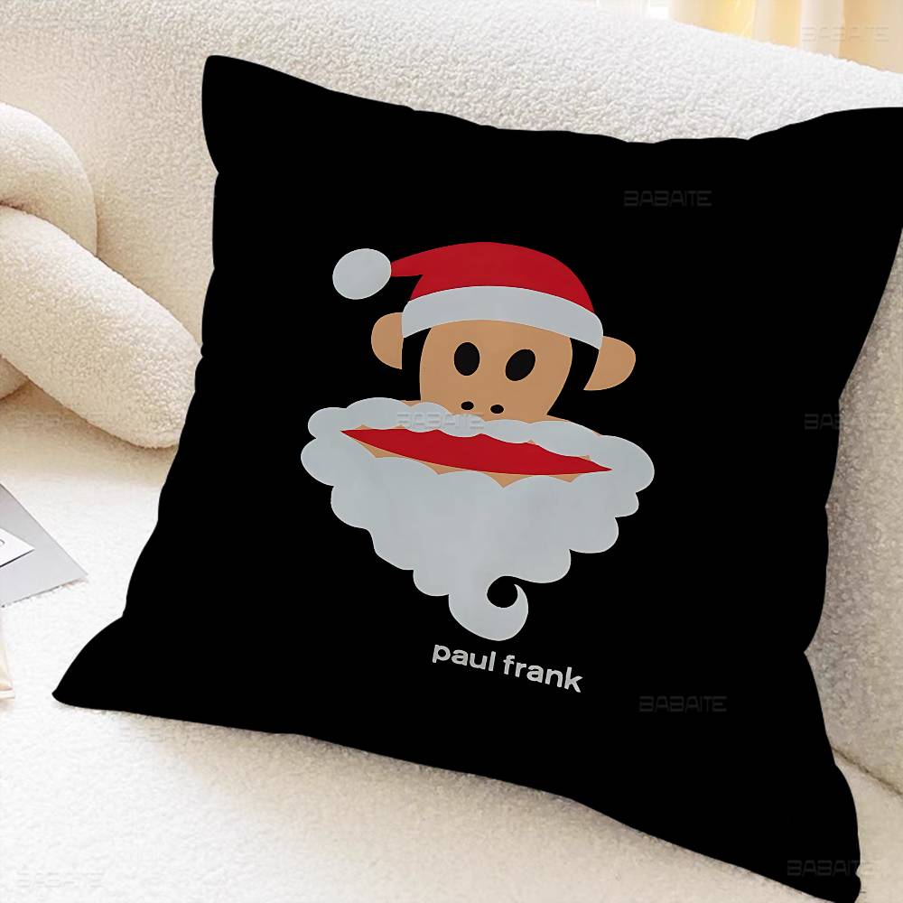 Logo P-Pauls F-Frank Maple Design Cushion Cover Happy Autumn Harvest decor Holiday Decorati Pillow Cover