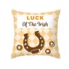 St. Patrick's Day Pillow Cover Nordic Ins Pillow Green Four-leaf Clover Sofa Cushion Cover Pillow Cover