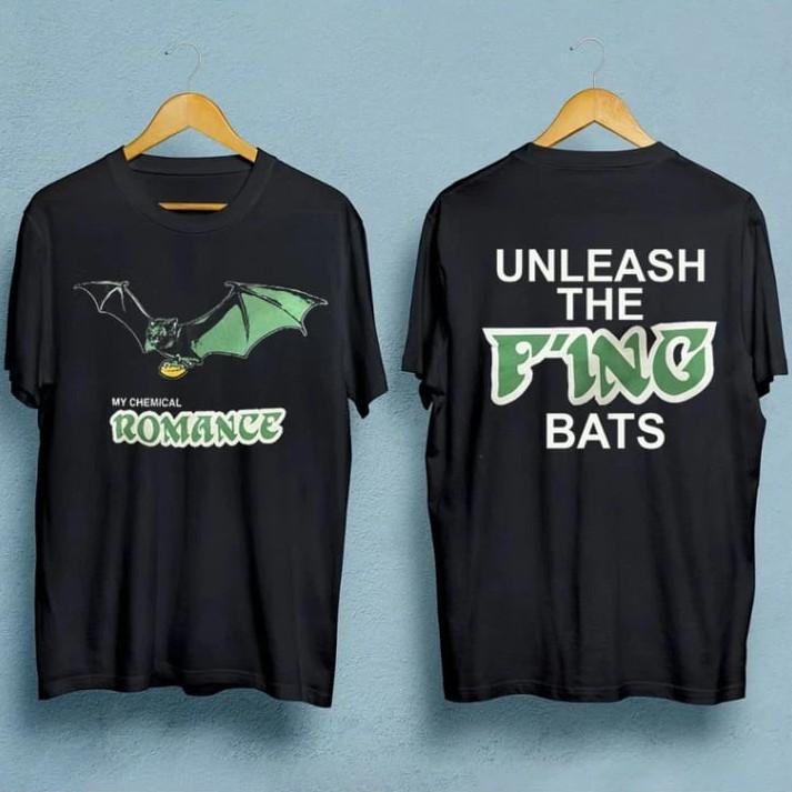 

MCR Philly Tour 2025 MCR Unleash The F ing Bats T-shirt, size S-4XL 2XL