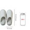 Daiso Fluffy Clogged Living Room Shoes 230 250 Mm Blue