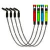 4PCS Wireless Fish Bite Indicator Arm Night Fishing Alarm Set for European Carp Fishing Counterweight Rocker ABS Stainless Steel
