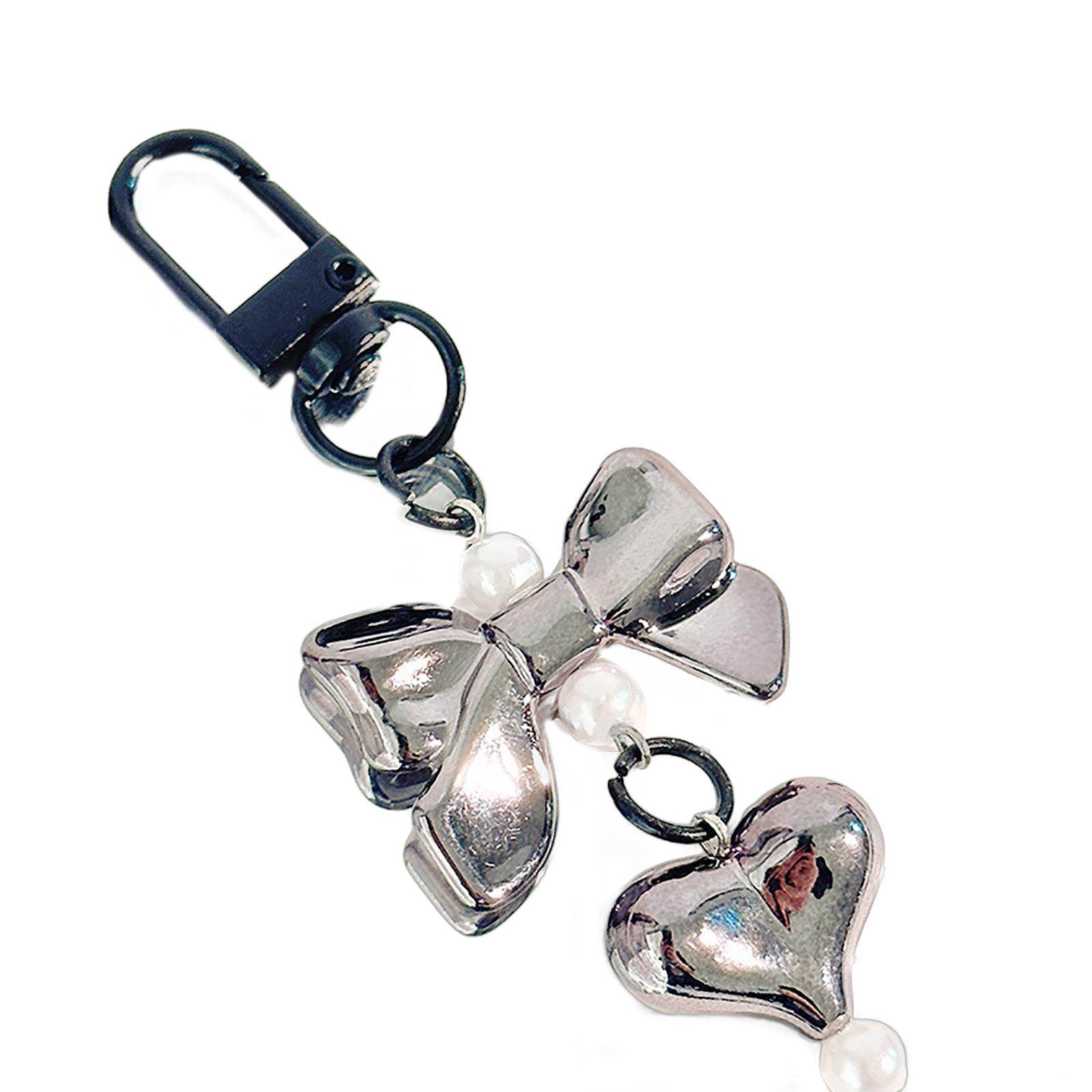 

Модный кулон в форме сердца, милое подвесное украшение, брелок-подвеска, модный аксессуар для сумки, подвеска для сумки из бисера для сумки, ключа