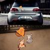 3ks Funny Pet Cat Samolepka na auto Lezecké kočky Samolepky se zvířecím stylem Dekorace Karoserie auta Kreativní obtisky Dekor příslušenství
