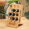 1pc Essential Oil Display Rack  Dispensing Bottles 12 Squares Display Case Organizer Desktop  Shelf