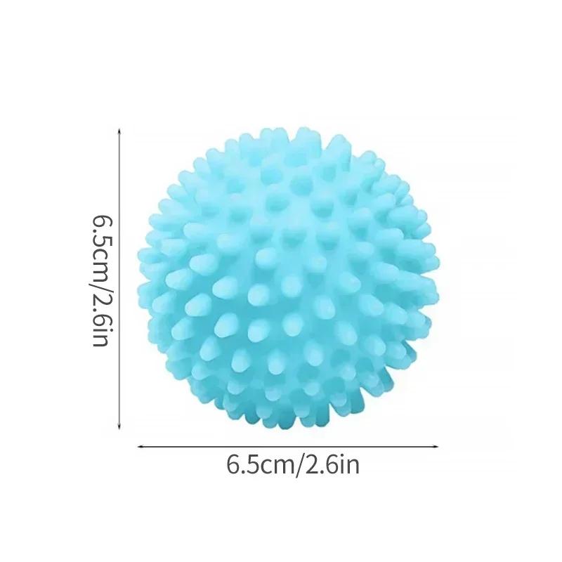 3/2/1pcs Reusable Laundry Balls PVC Dryer Ball Washing Machine Fabric Softener Clothes Cleaning Tool