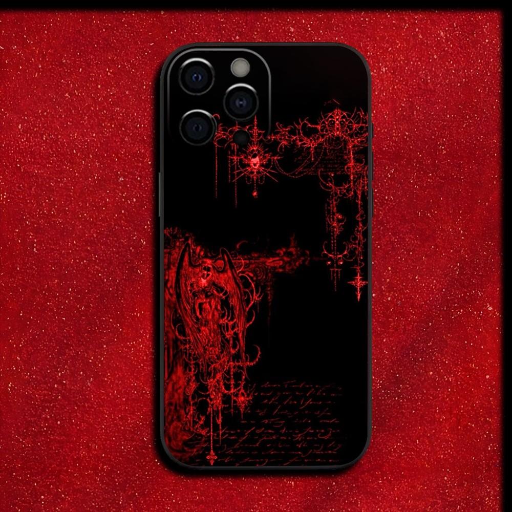 

Готичний Кібер Сигіл Хрест Чохол для Телефону Для iPhone 17 16 16e 15 14 13 12 11 Pro Max Mini SE 2020 2022 XS XR 7 8 Plus Задня Кришка iPhone Air