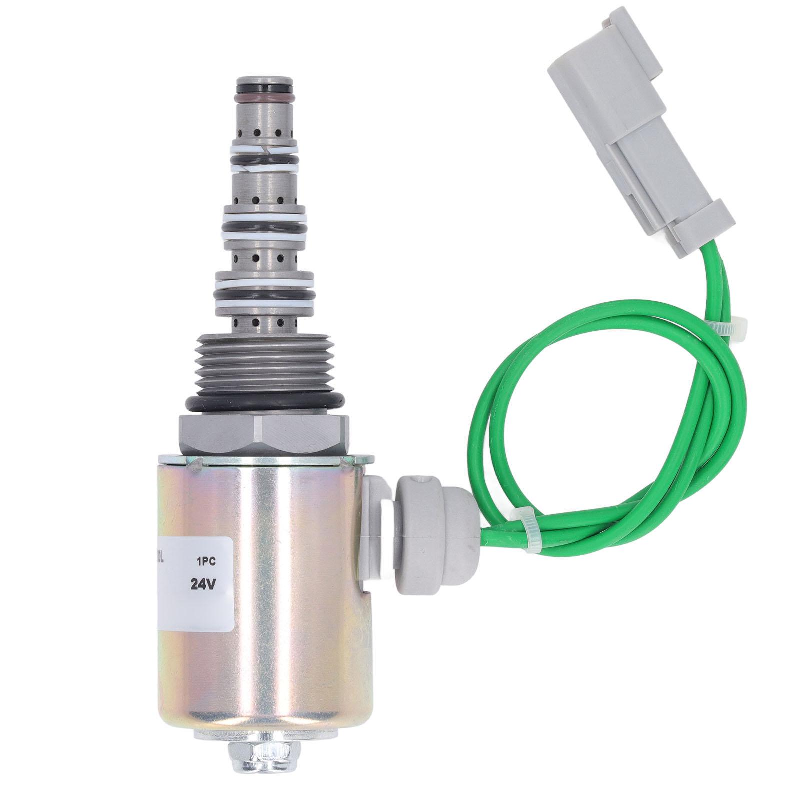 

24V Stop Solenoid Valve Quick On Off Ability Energy Conservation Solenoid Valve for Caterpillar 953C