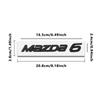 1pcs 3D ABS Car Metal Logo Letters Trunk Emblem Sticker For Mazda Axela Atenza CX-3 CX-5 CX-8 CX-7 CX-9 MS 6 5 3 2 Demio MPS MS k1