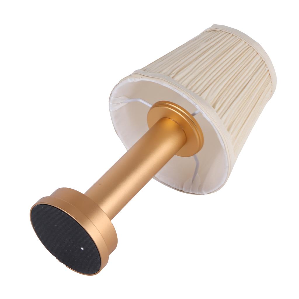 USB LED Schreibtischlampe Stoff Schreibtischlicht Haus Schlafzimmer Hotel Büro Dekoration Warmes Licht 5V