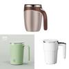 Stainless Steel Coffee Mug With Auto Stirring And Rechargeable Usb Power For Travel And Outdoors