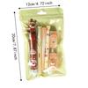 6Pcs/Set Cartoon Christmas Stationery Set 10-color Ballpoint Pen Highlighter Pen Student Tools Gift Kit Correction Tape