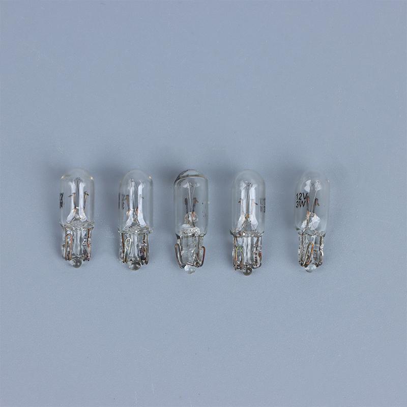 10Pcs Bulb 12V 3W T6.5 Car Dashboard Instrument Panel Light Indicator Lights