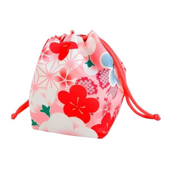 [Harujio] Drawstring Bag, Yukata/Kimono Bag, Small Pouch, Handbag for Yukata, Kimono, Hakama, Furiso