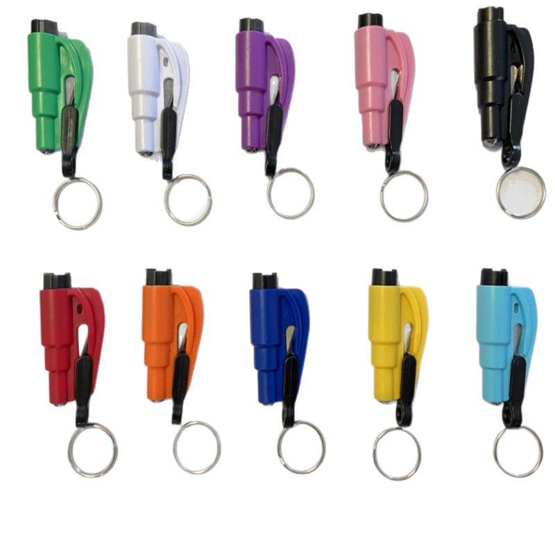 Compact 3-in-1 Safety Hammer Keychain