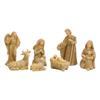 10 pz/set Scena Natività di Cristo Statuina Bambino Famiglia Mangiatoia Statuette Artigianato in Resina Miniature Ornamento Religioso Chiesa