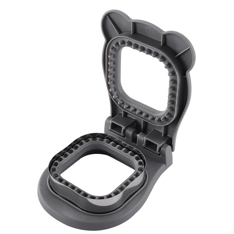 Stainless Steel DIY Pocket Bread Sandwich Cutter Tool