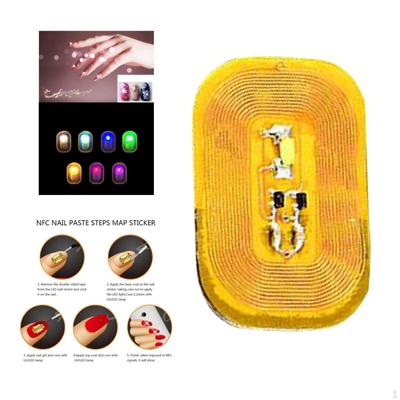 Women Shiny NFC Tip Sticker Phone Light Flash