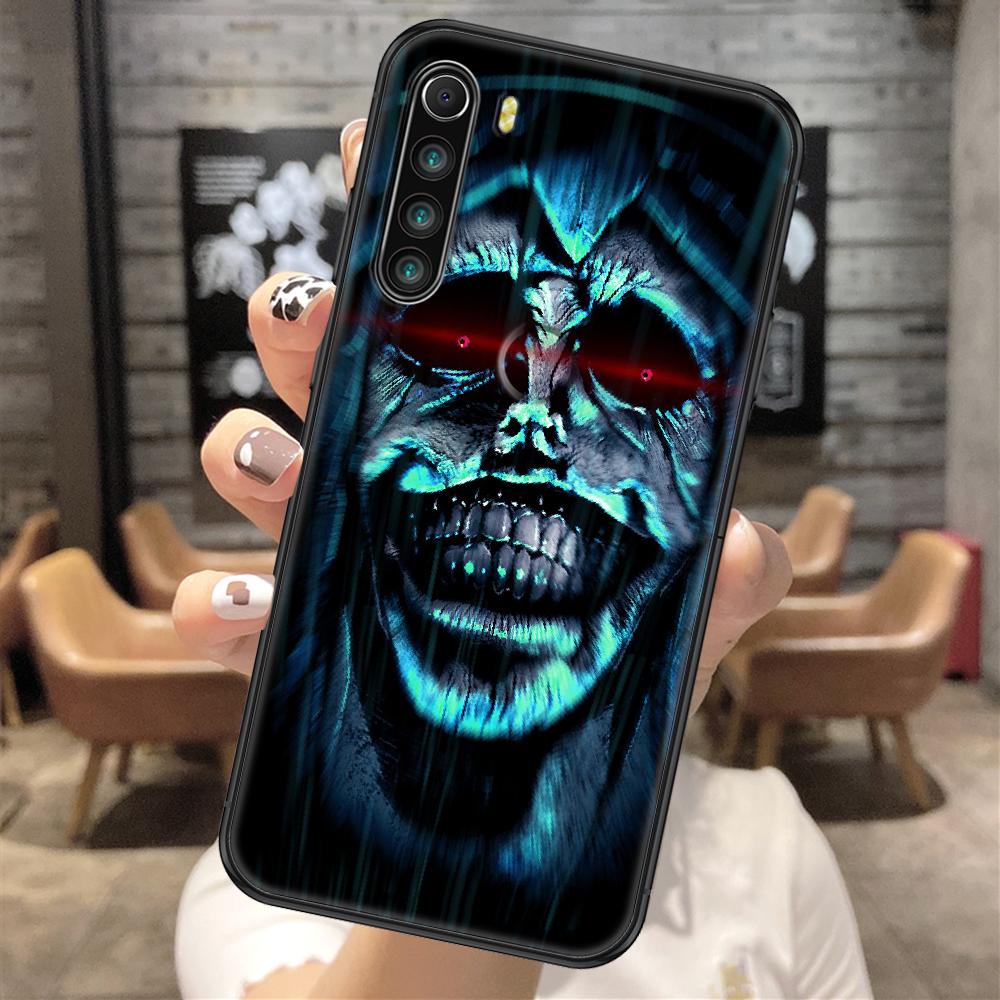 Anime Solo Leveling Telefonkasten für Xiaomi Redmi Note 7 8 9 10 7A 8T 9A 9T 9S 10S Pro schwarz Mode Funda Malerei Cover weich