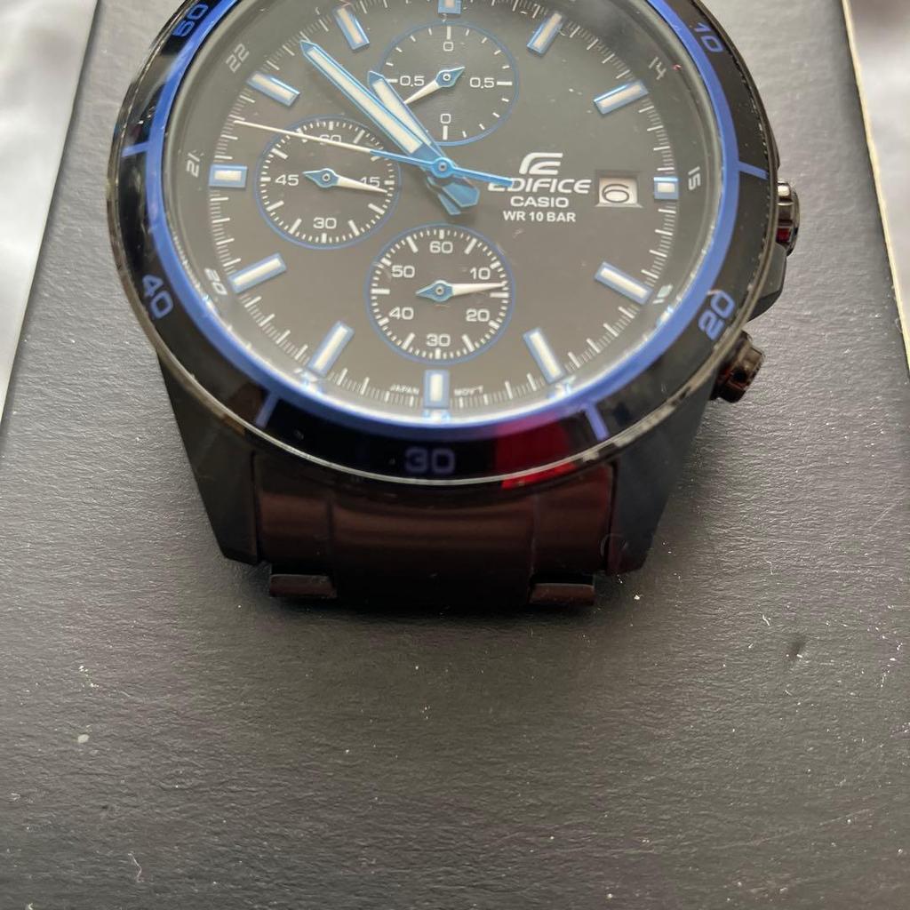 Used EDIFICE CASIO Analog Quartz Watch