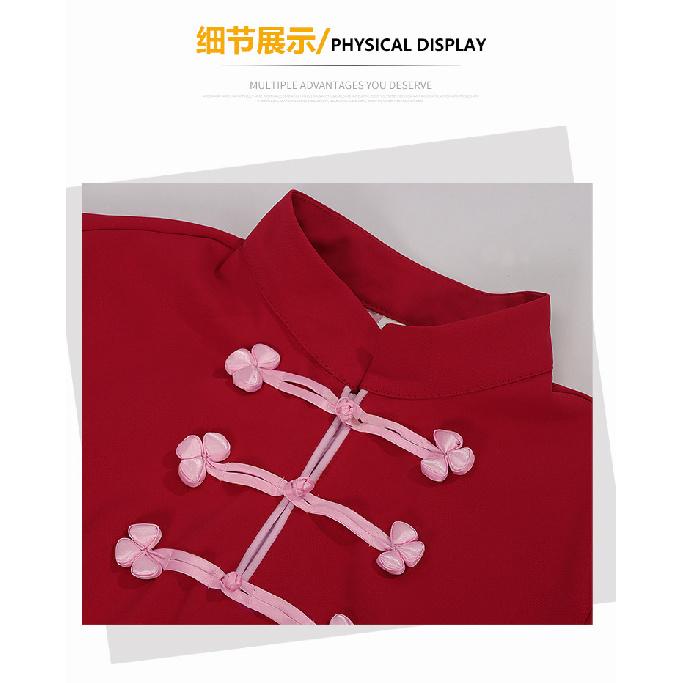 GINTAMA  Kagura Qipao Uniform Kagura Luoyang Decisive Battle Qipao Cosplay Costume