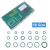 530pcs O Ring Kit Rubber 18 Sizes O-Ring Car Auto Vehicle Repair Air Conditioning Compressor Seals Assortment Kit