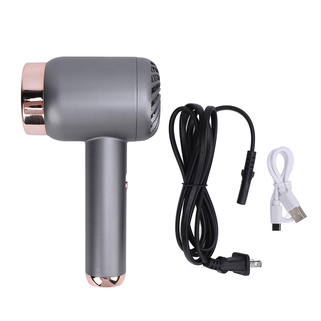 Bezprzewodowa suszarka do włosów jonowa przenośna stylowa suszarka do włosów z gorącym zimnym nawiewem do domu i podróży