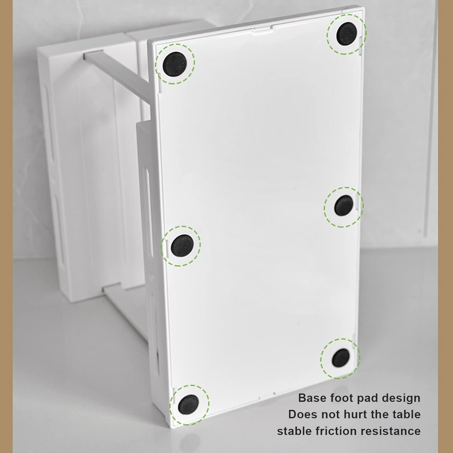 

DULRLLY Rotating Spice Rack Organizer, 2 Double-Decker Spice Shelves, Pull Out Kitchen Cabinet Organizer for Stores Prescriptions, Spices,Condiments,